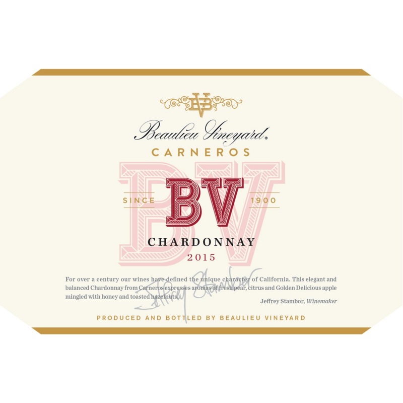 Beaulieu Vineyard Napa Valley Chardonnay 750ml
