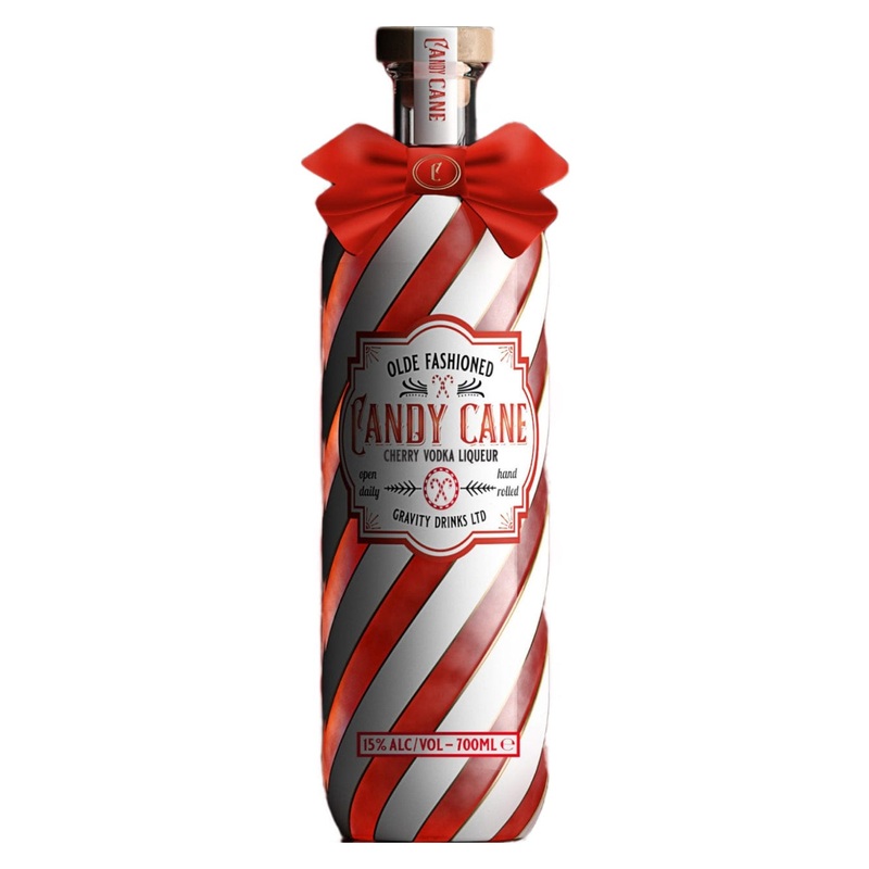 Candy Cane Cherry Vodka Liquer, 70 cl