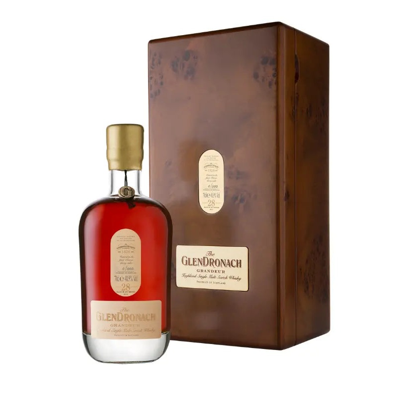 GlenDronach Grandeur Aged 28 Years Batch 11 Highland Single Malt Scotch Whisky 750mL