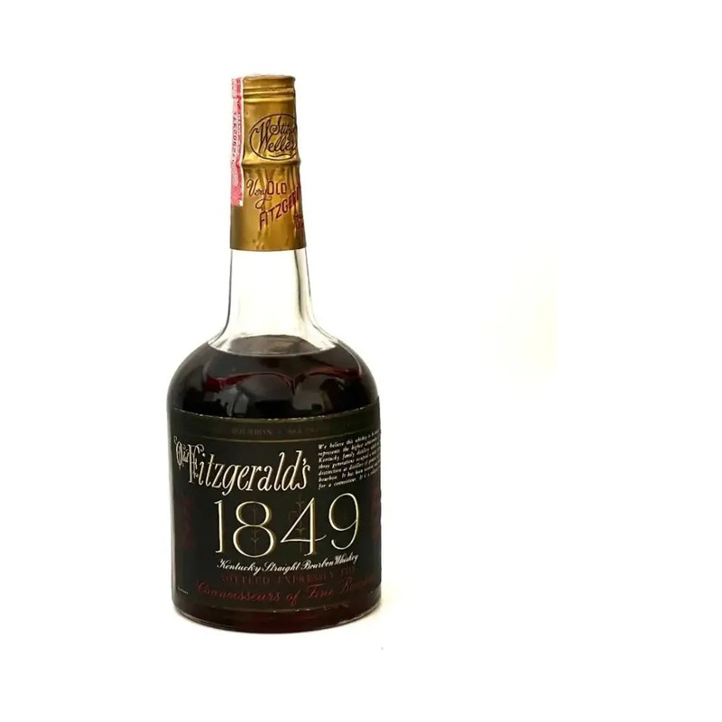 Old Fitzgerald 1849 10 Year Old Bourbon 750ml Stitzel-Weller Bottled in 1970