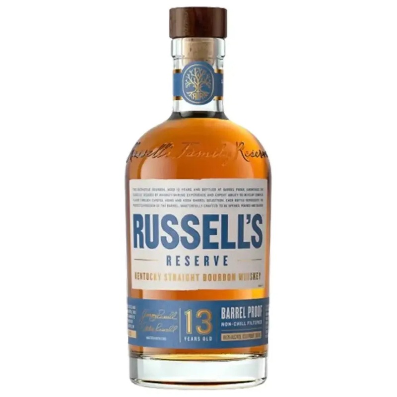 Russell’s Reserve 13 Year Old Bourbon Spring 2025 Release 123.8 Proof