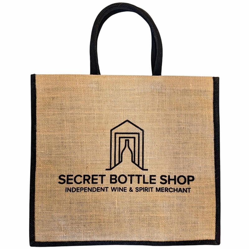 Secret Bottle Shop Large Jute Shopping Bag