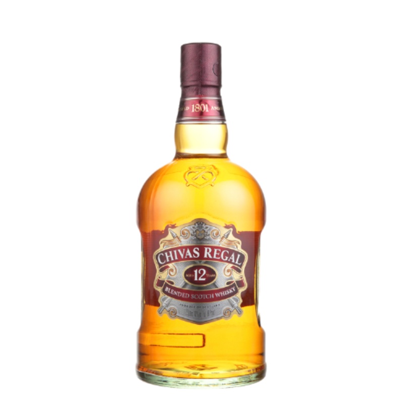 Chivas Regal Blended Scotch 12 Yr 80 1.75 L