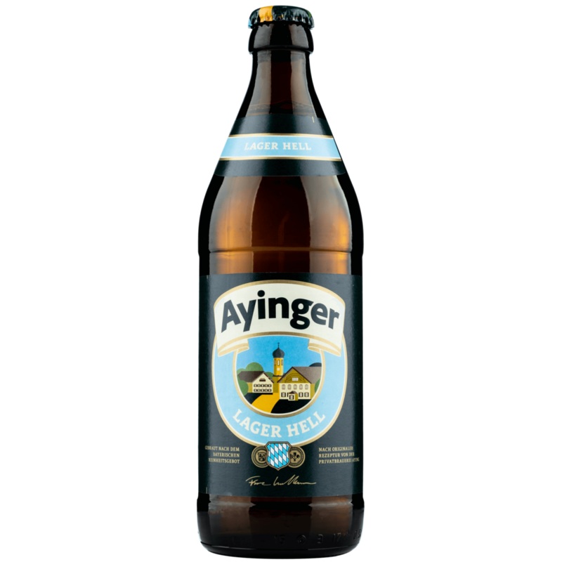 Ayinger, Lager Hell, 500ml Bottle