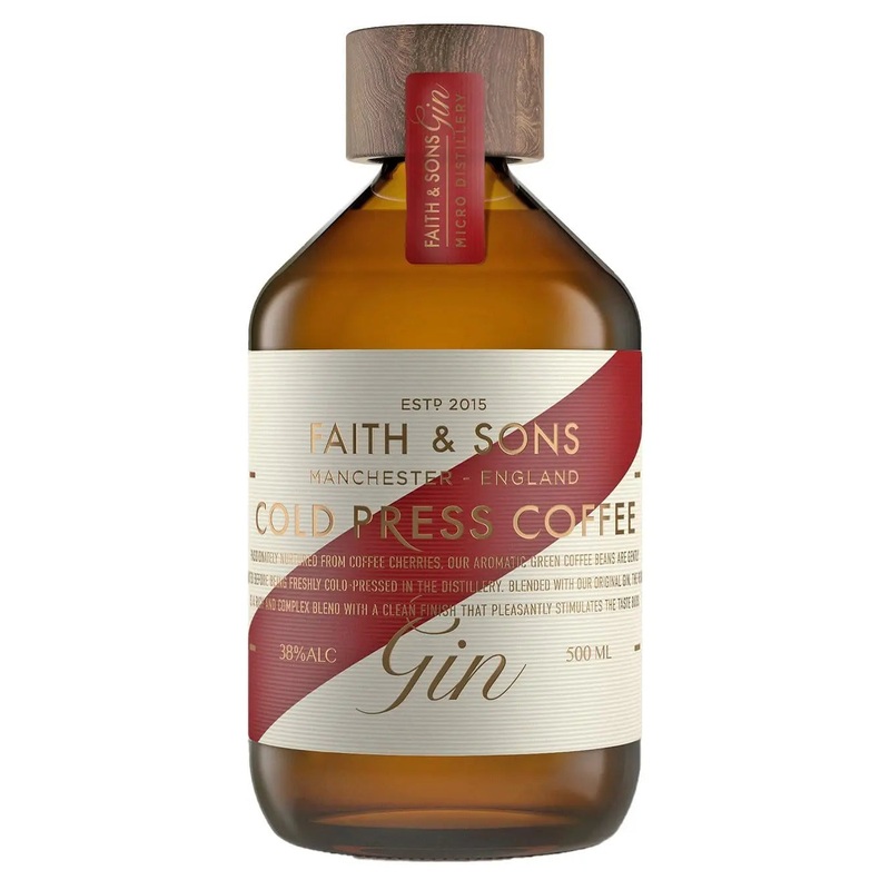 Faith & Sons Cold Press Coffee Gin, 50 cl