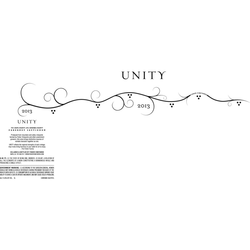 Fisher Vineyards Unity Napa Cabernet Sauvignon 750ml