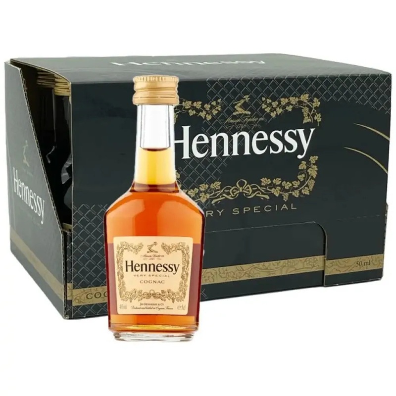 Hennessy Cognac VS Cognac 50ml 12 Pack