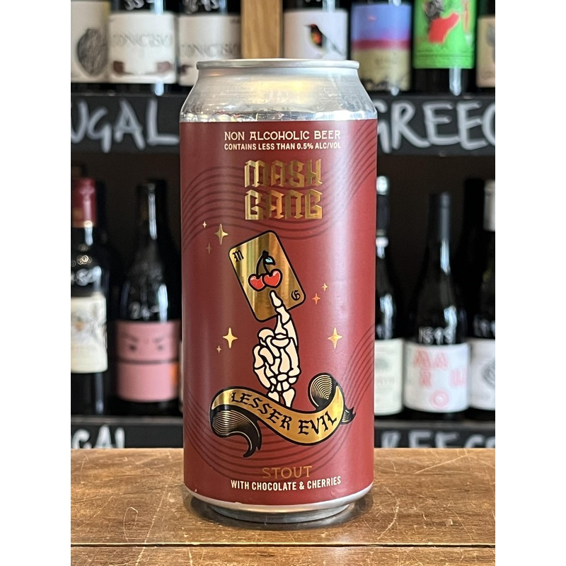 Mash Gang – Lesser Evil – AF Cherry Chocolate Stout