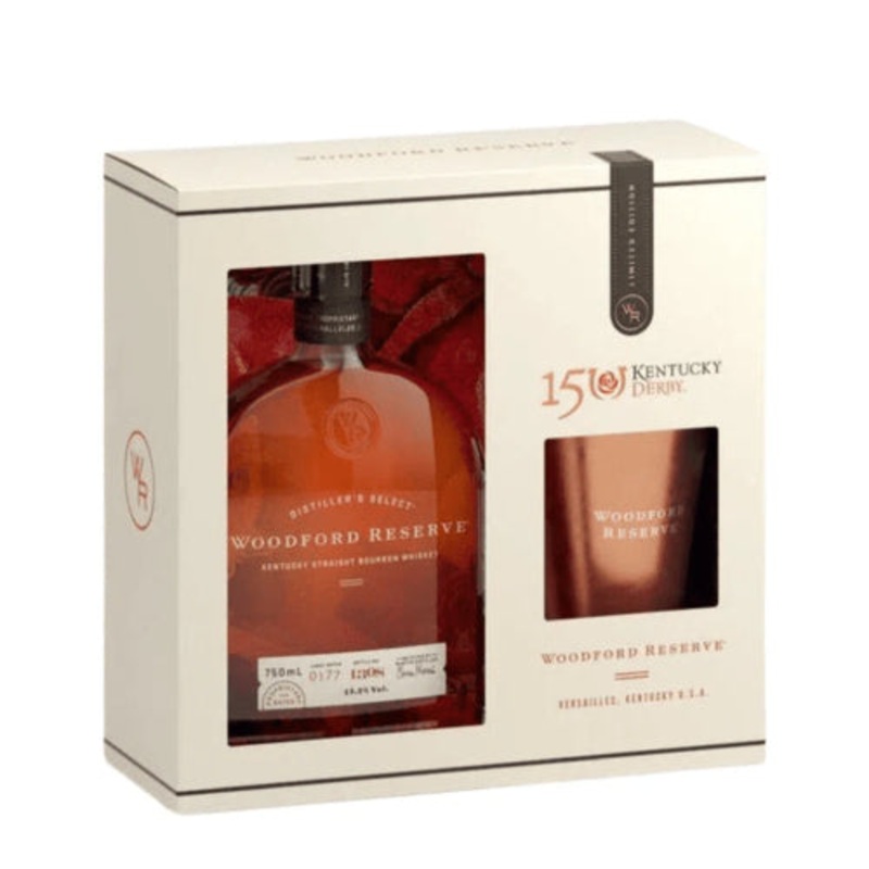 Woodford Reserve 150th Kentucky Derby Limited Edition Julep Cup Gift Set – 750ml