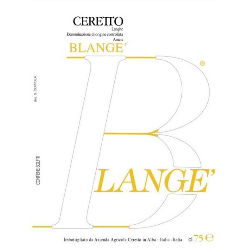 Ceretto Blange Langhe Arneis 750ml