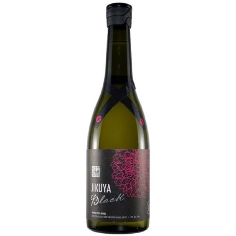 Jikuya Black Swtpt Rice Shochu 6pk 50pf – 750ml