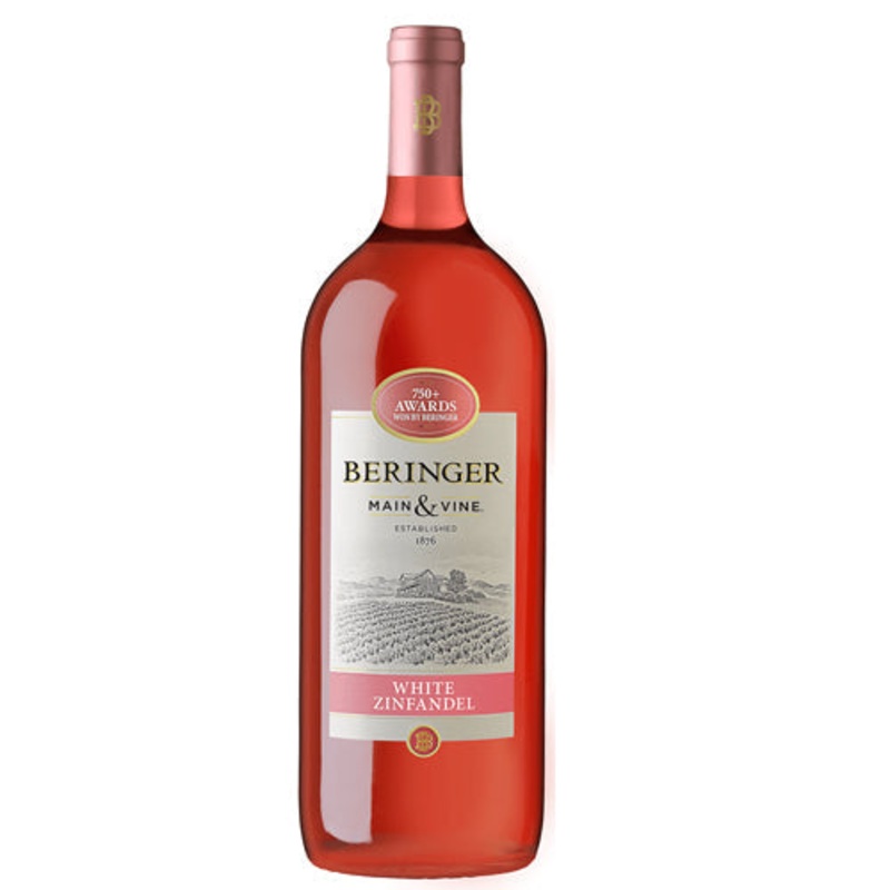Beringer Main And Vine White Zinfandel – 1.5L