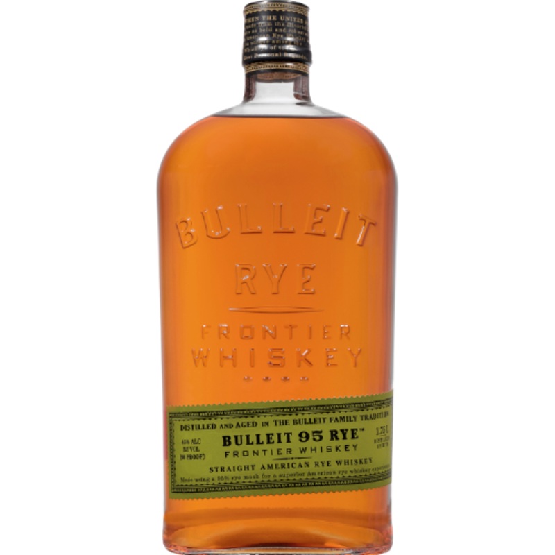 Bulleit Straight Rye Whiskey 95 Small Batch 90 1.75 L