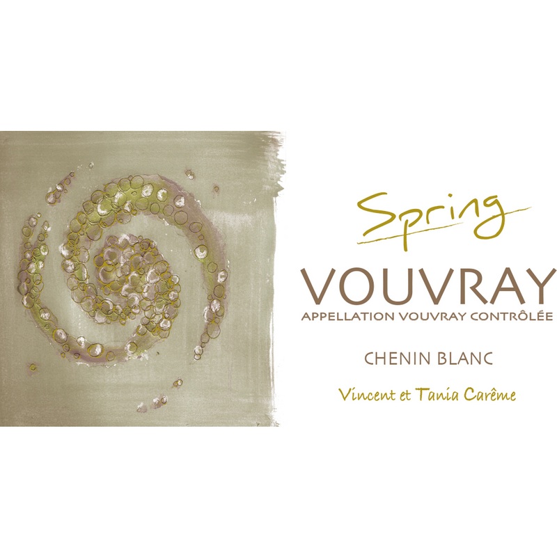 Domaine Vincent Careme Vouvray Spring Chenin Blanc 750ml