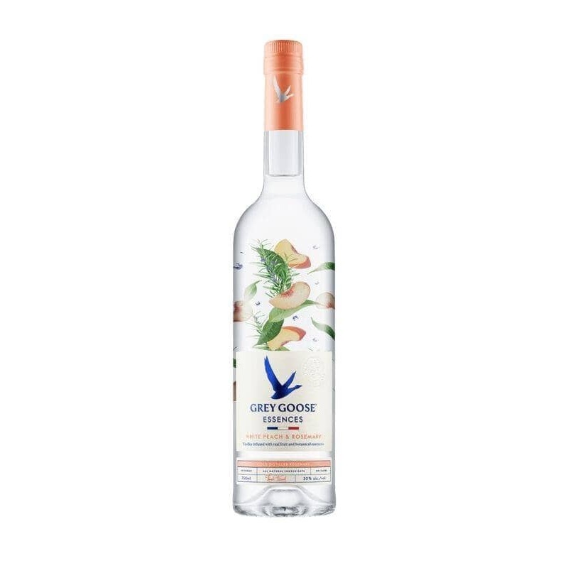 Grey Goose Essences White Peach & Rosemary Vodka 750mL