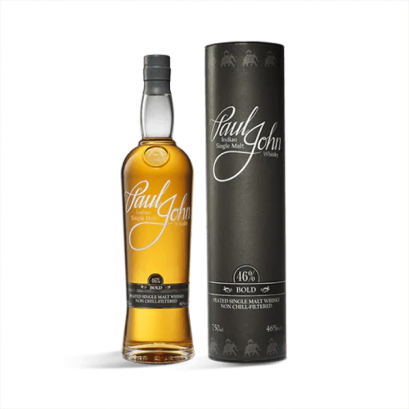 Paul John ‘Bold’ Indian Single Malt Whisky 46% 750ML