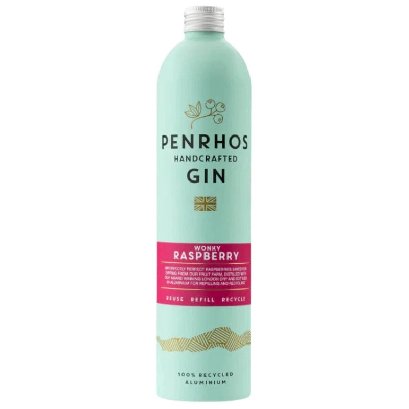 Penrhos Handcrafted Wonky Raspberry Gin 70cl