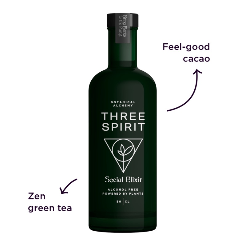 Three Spirit Social Elixir Non-Alcoholic Spirit