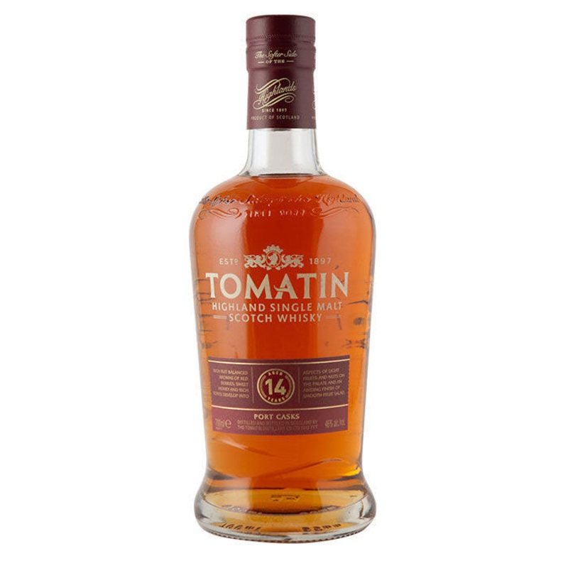 Tomatin 14 Year Old Port Casks, Highland Single Malt Whisky, 46% vol