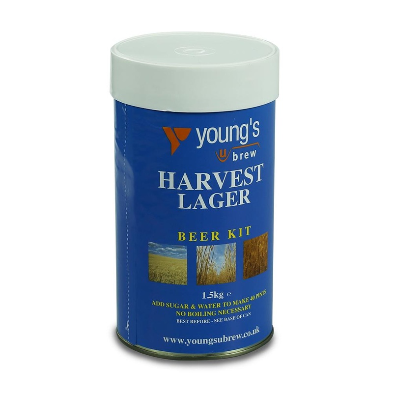 Youngs Harvest 40 Pint Beer Kit – Lager