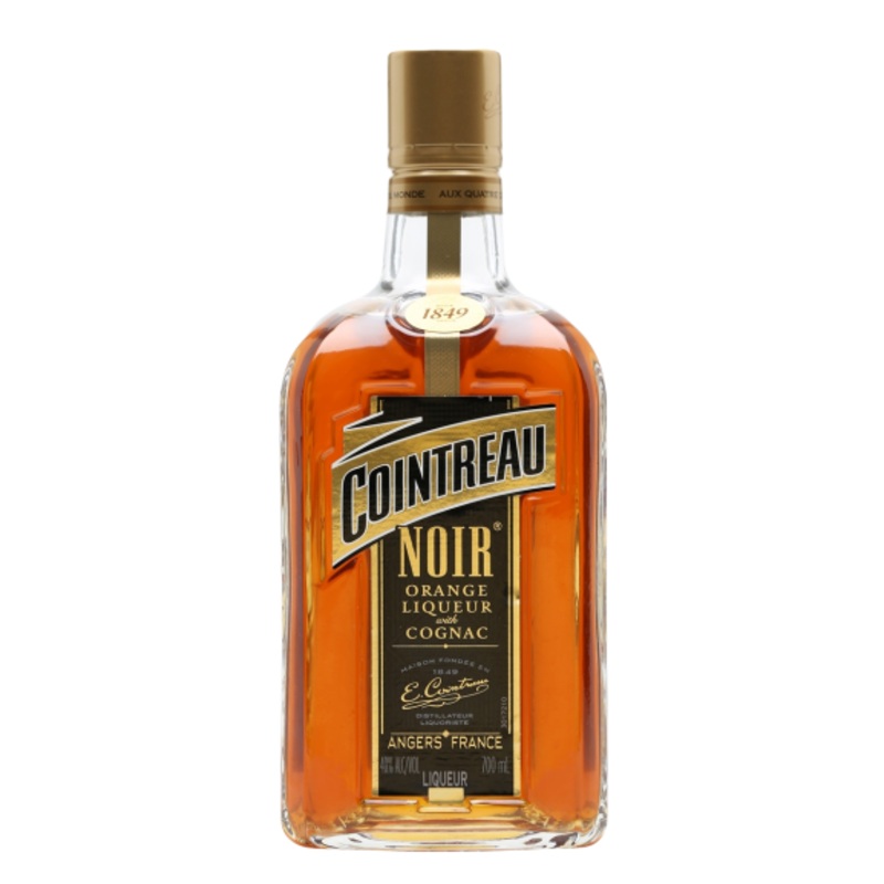 Cointreau Noir Orange Liqueur with Cognac 750 ML