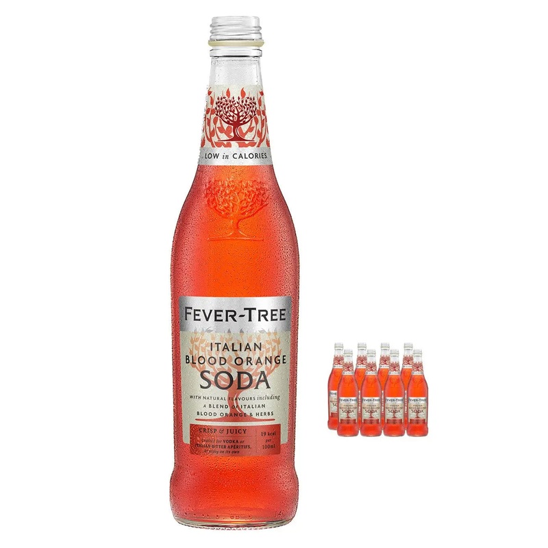 Fever-Tree Italian Blood Orange Soda Multipack, 8 x 500 ml