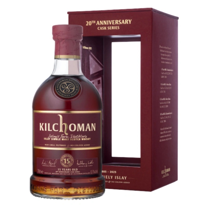 Kilchoman 15 Year Ex-Sherry Butts Scotch Whisky 20th Anniversary Cask Series