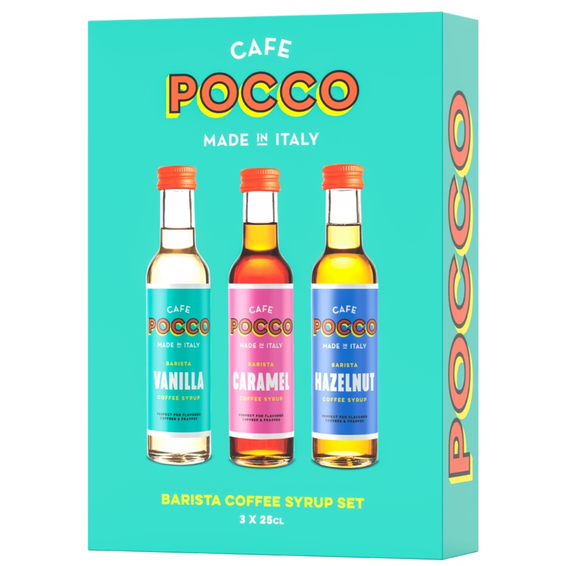 Cafe Pocco Barista Set 3x25cl