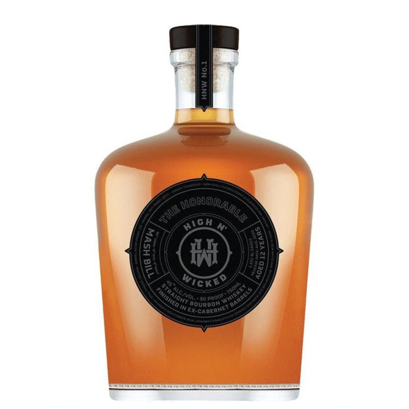High N’ Wicked 12 Years Old The Honorable Straight Bourbon Whiskey Finished In Ex-Cabernet Barrels