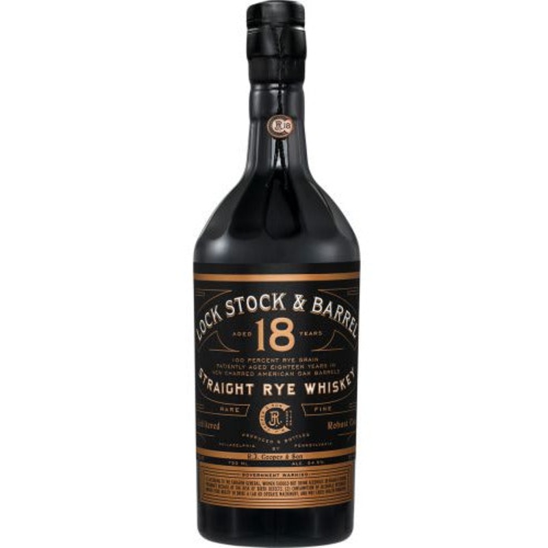 Lock Stock & Barrel Straight Rye Whiskey 18 Year