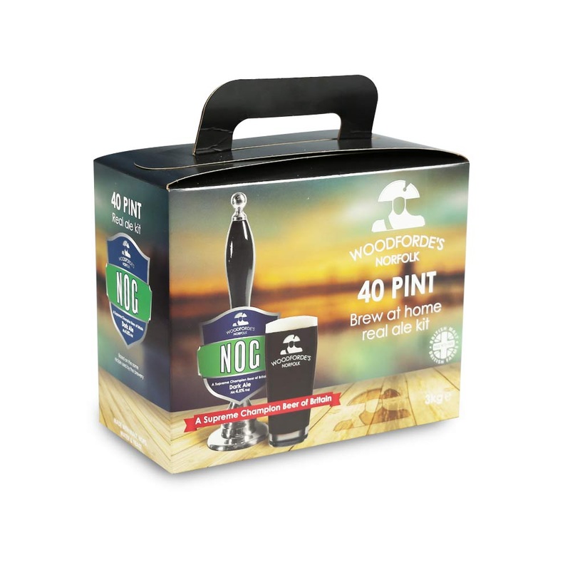 Woodfordes 40 Pint Real Ale Kit – Norfolk Nog