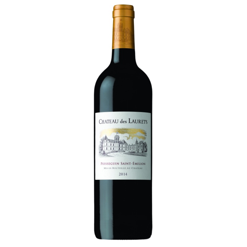 Chateau des Laurets Puisseguin Saint-emilion 2015 750 ML