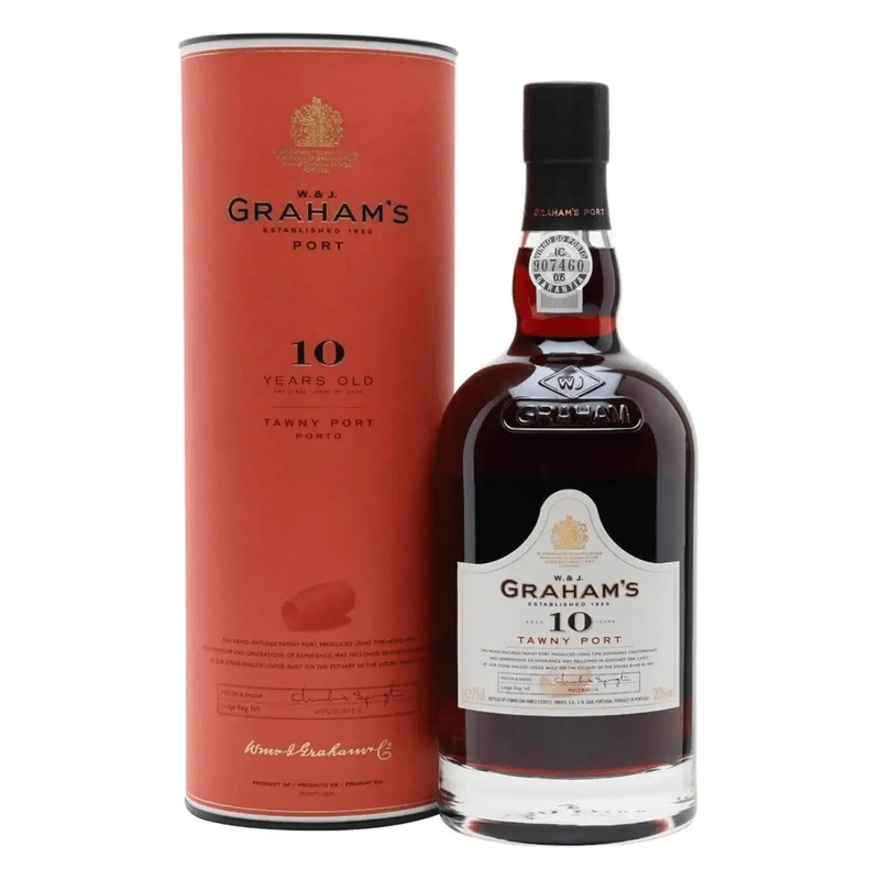 Graham’s 10 Year Old Tawny Port in Gift Tube, 75 cl
