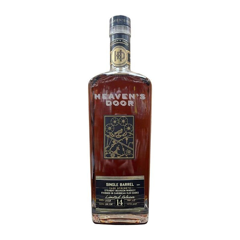 Heaven’s Door 14 Year Single Barrel Cask Strength Limited Release Tennessee Bourbon 750mL