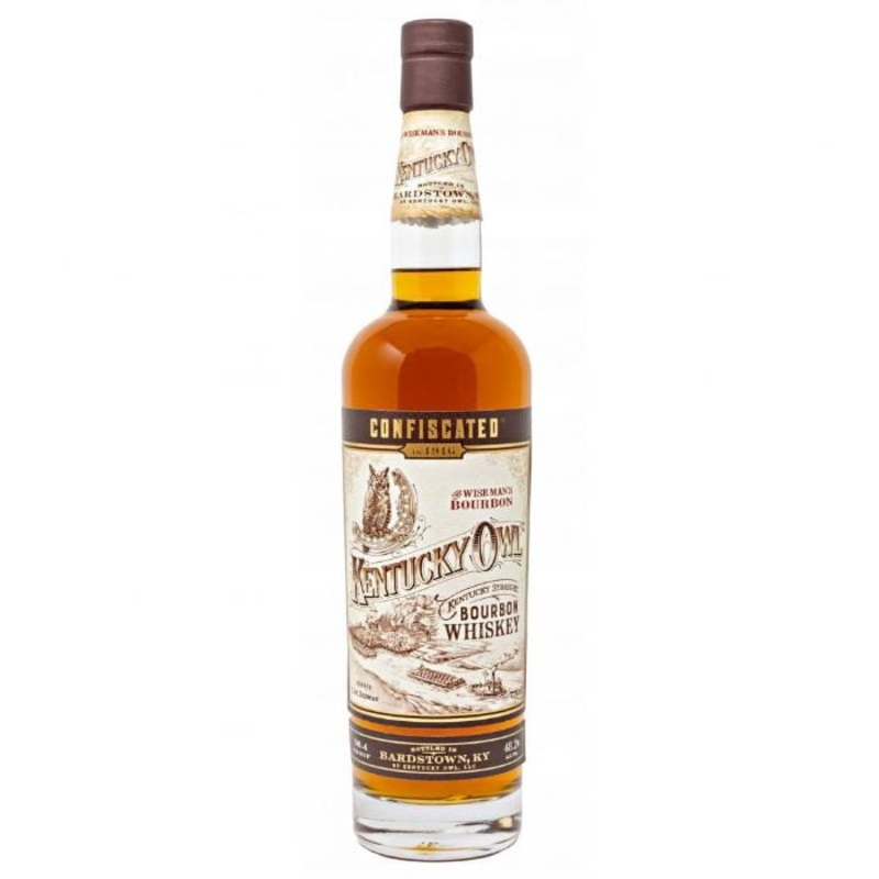 Kentucky Owl Confiscated Straight Bourbon Whiskey 750mL