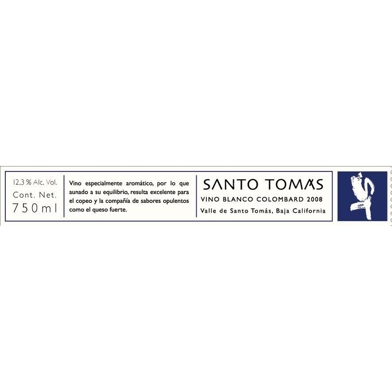 Santo Tomas Vino Blanco Ensenada Colombard 750ml