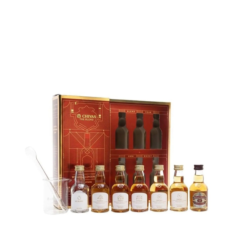 Chivas Regal Scotch Whisky Blending Kit, 6 x 5 cl