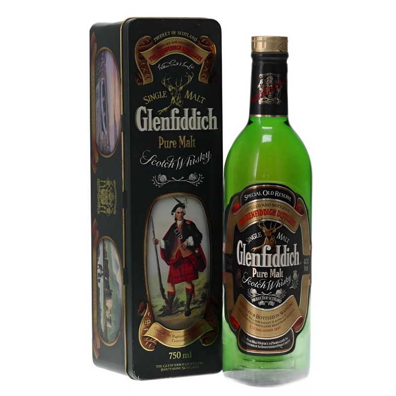 Glenfiddich Single Malt Clan Cameron Bot. 1980s 75cl