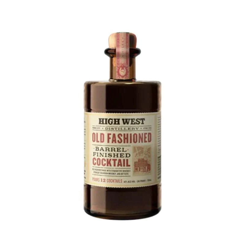 High West Old Fashioned Barrel Finished Cocktail 375mL