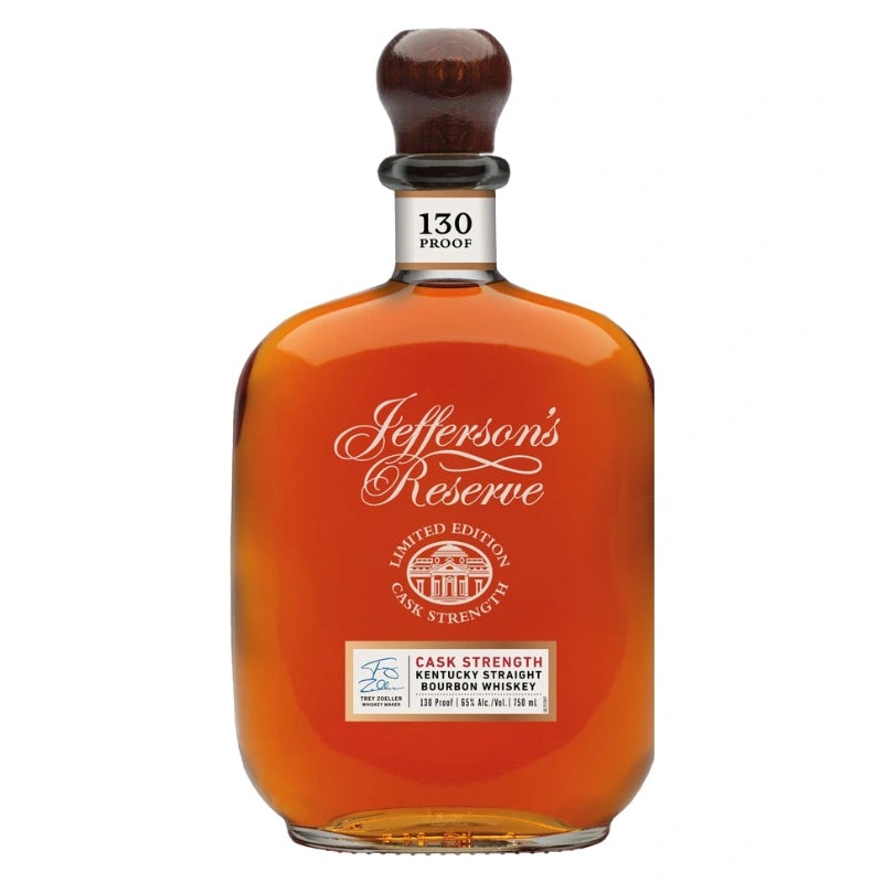 Jefferson’s Reserve 8 Year Old Cask Strength Bourbon Limited Edition 130 Proof 750mL