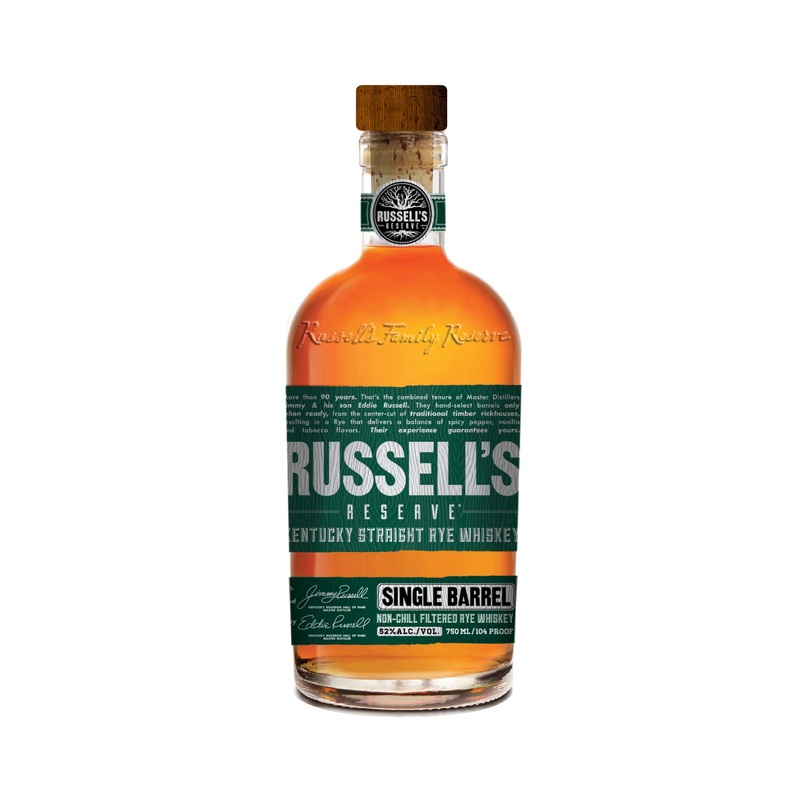 Russell’s Reserve Single Barrel Straight Rye Whiskey 750 ML