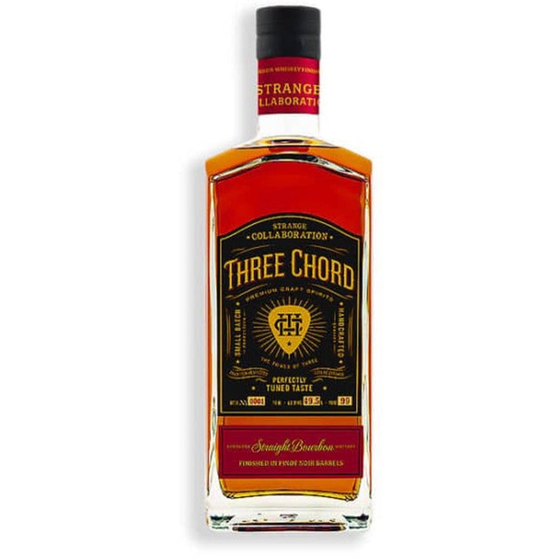 Three Chord Strange Collaboration Small Batch Kentucky Straight Bourbon Whiskey