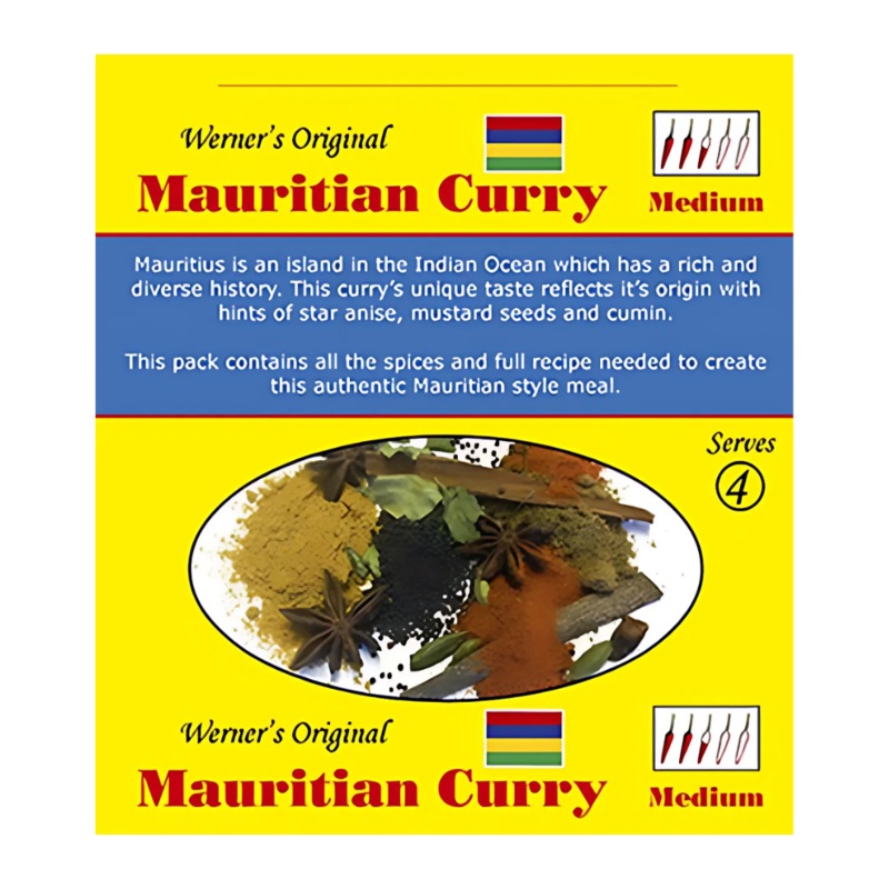Werner’s  Mauritian Curry Medium