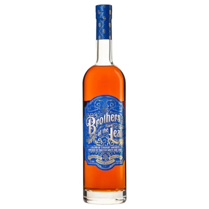 Brothers of the Leaf A Blend of Straight Whiskeys Finished in Toasted White Oak Casks 750mL