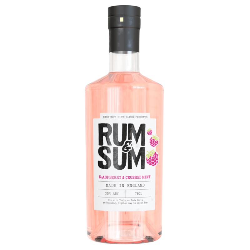 Rum & Sum Raspberry & Mint Flavoured Rum 70cl