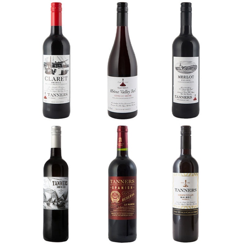 Six Tanners Reds – Mixed Half Dozen