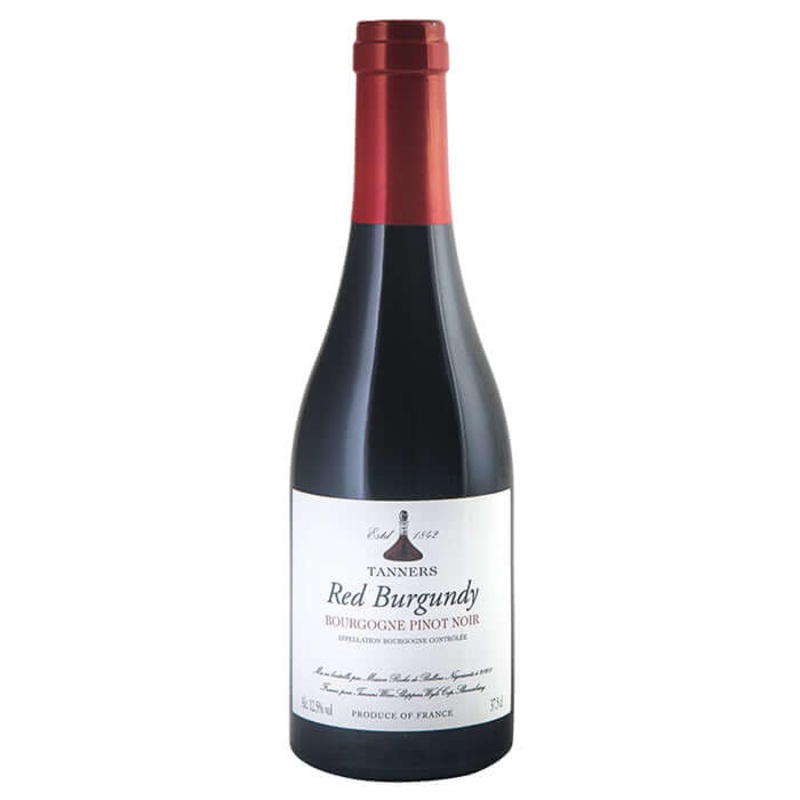 Tanners Red Burgundy, Bourgogne Pinot Noir 2022 – Half