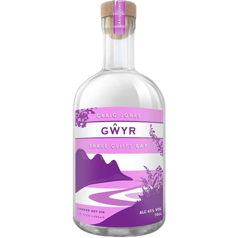 Three Cliffs Bay Gin 20cl