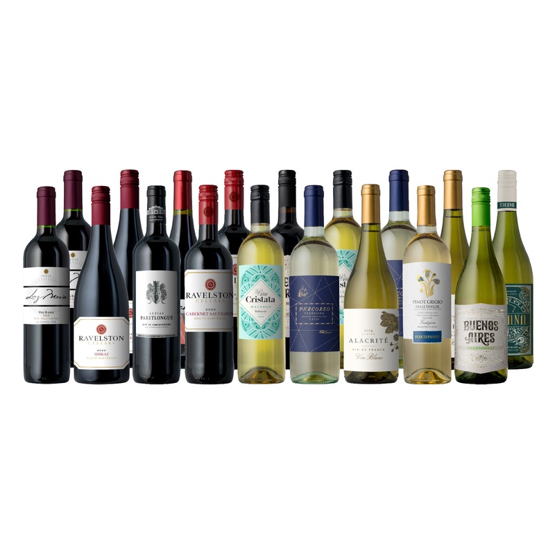 UPGRADE: 23,000 5-Star Reviews Vineyard 18-Pack! V Mixed