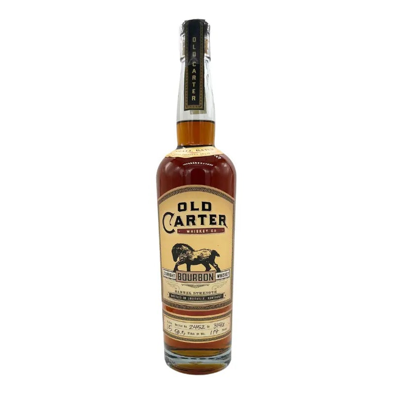Old Carter Straight Bourbon Whiskey Small Batch 15 2023 Release 750mL